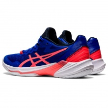 Asics Volleyball Shoes Sky Elite FF 2 Blue/Coral Red Women